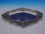 Lambert Co English Sterling Silver Tray Oval Winged Cherubs Pierced c.1896 #3858