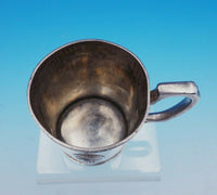 Medallion by John L. Westervelt Coin Silver Child's Cup 3 1/4" Tall (#3547)