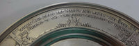 McChesney Co. Sterling Silver Child's Bowl & Plate Acid-Etched Figural (#0760)