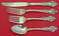 Grand Victorian By Wallace Sterling Silver Regular Size Place Setting(s) 4pc