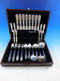 Beaded by Georg Jensen Sterling Silver Flatware Set for 8 Service 52 pcs Dinner
