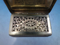Joseph Willmore English Georgian Sterling Silver Vinaigrette Birmingham (#6740)