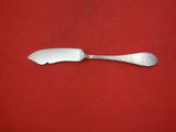 Antique Hammered by Shreve Sterling Silver Master Butter flat handle 6 3/4"