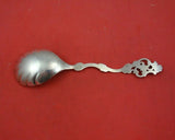 Oldemor by Th. Marthinsen Norwegian Sterling Silver Preserve Spoon 6 3/4"