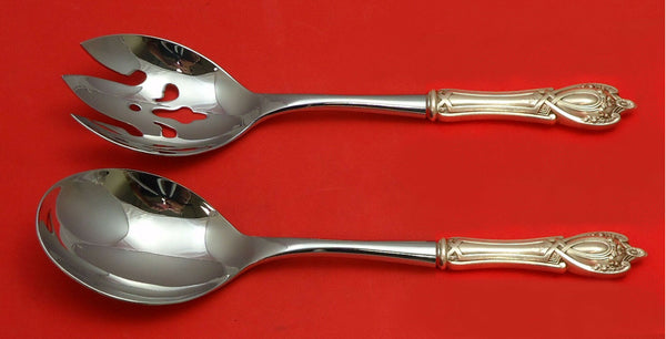 Monticello by Lunt Sterling Silver Salad Serving Set 2pc HHWS  Custom Made