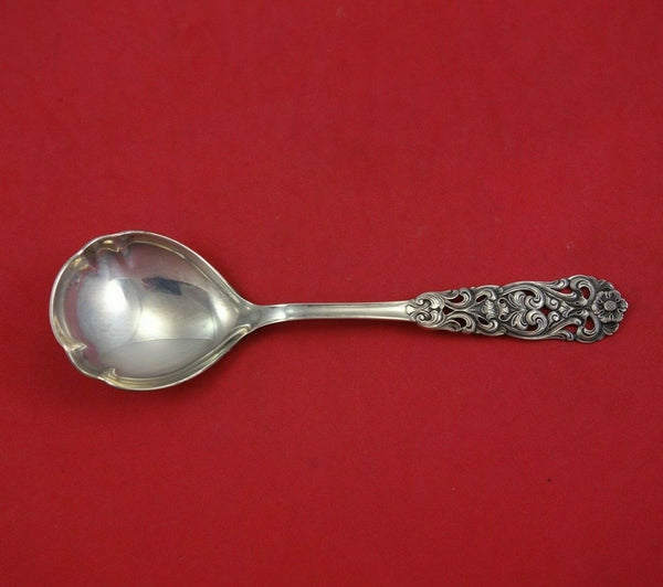 Valdres by Th. Marthinsen Norwegian Sterling Silver Preserve Spoon 7" Serving