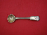 William Chawner English Georgian Sterling Silver Salt Spoon Master GW 4 1/4"