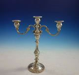 Chantilly by Gorham Sterling Silver Duchess Candelabra Pair 3-Light #750 (#2993)