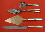 Sweetheart Rose by Lunt Sterling Silver Dessert Serving Set 4pc Custom Made