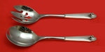 Woodlily by Frank Smith Sterling Silver Salad Serving Set 2pc HHWS  Custom Made