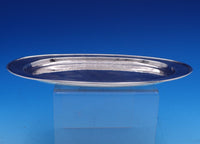 Edward H. Breese Arts and Crafts Sterling Silver Tray Oval Hammered #96 (#7673)