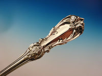 Burgundy by Reed and Barton Sterling Silver BBQ Serving Fork 7 3/4" Custom Made