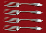 Mary Chilton by Towle Sterling Silver Fish Fork Set 4pc AS Custom 7 1/4"