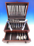 Chantaco by Puiforcat France Silverplate Flatware Set Service 63 pcs Dinner