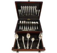 El Grandee by Towle Sterling Silver Flatware Set For 8 Service 45 Pieces