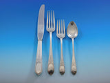 Early American Engraved by Lunt Sterling Silver Flatware Set 8 Service 46 pcs