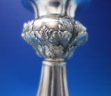 Florentine by Gorham Sterling Silver Candlestick Pair #A246 7 1/4" x 6" (#5609)