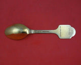 Christmas Spoon by A. Michelsen Danish Sterling Silver Teaspoon 1986 Vermeil