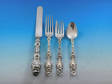 Lily by Whiting Sterling Silver Flatware Set for 8 Service 56 Pieces