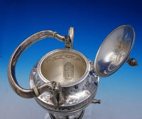 Cellini by Barbour Silver Co Sterling Silver Kettle on Stand #2100 (#3679)