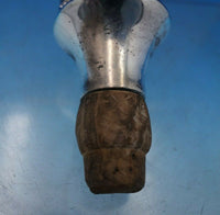 .900 Silver Bottle Stopper with Cork and 3-D Eagle 3 3/8" x 1 1/2" (#6769)