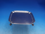 English Sterling Silver Square Salver Tray London 1935 Viners Ltd 7 1/2" (#6952)