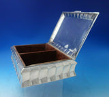 Austrian Hungarian .800 Silver Box w/ Wood Liner and Dividers c1872-1922 (#5706)