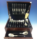 Contrast by Lunt Sterling Silver Flatware Set 8 Service 44 pc Mid-Century Modern
