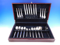 Argo Fregat by Georg Jensen Sterling Silver Flatware Set Service 43 pcs Dinner