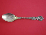 King Edward by Whiting Sterling Silver Ice Cream Spoon Gold Washed 5 1/2"