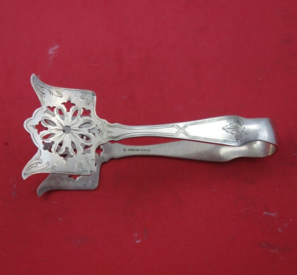 Colonial by Various Makers Sterling Silver Pastry Tongs by Weidlich 5"