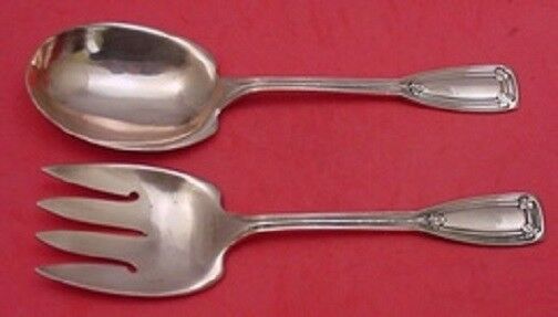 Saint Dunstan By Tiffany Rare Copper Sample Salad Serving Set 2pc One of a Kind