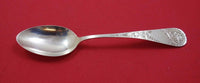 Antique M-2 Engraved by Whiting Sterling Silver Teaspoon Bright-Cut 5 3/4"