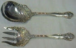 Stratford By International Sterling Silver Salad Serving Set 2pc Fancy