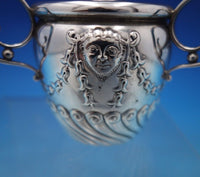 Gorham Sterling Silver Lighter / Cigar Table Lighter with Masks #3638 (#6854-2)