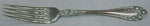 Rose By Wallace Sterling Silver Regular Fork 7" Flatware