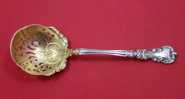 Avalon by International Sterling Silver Sugar Sifter Goldwashed 6"