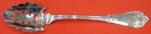 Beekman by Tiffany Sterling Spaghetti Straining Spoon 8 1/4" Custom