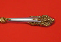 Grande Baroque Gold Accents by Wallace Sterling Silver Casserole Spoon Custom