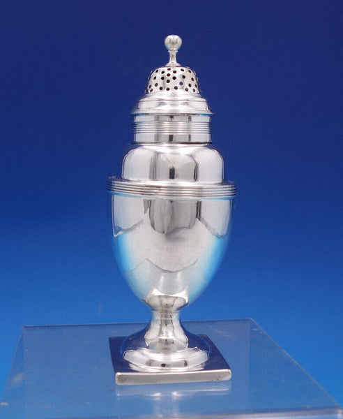 English Georgian Sterling Silver Muffineer London 1810 by Stephen Adams (#7070)