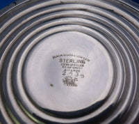 Redlich and Co Sterling Silver Compote 6 1/2" Tall x 6" Weighted #2435 (#3797)
