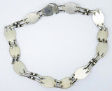 Georg Jensen Sterling Necklace #1 with Leaves and Berries (#J3333)