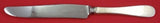 Fiddle by Porter Blanchard Sterling Silver Dinner Knife Solid Handle French