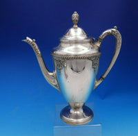 Rose Point by Wallace Silverplate Tea Set 5-Piece (#4732)