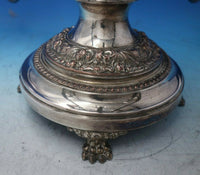 Gadroon by DP and Sons Silverplate and Copper Epergne with Crystal Bowls (#5837)