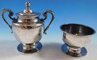 Mexican Sterling Silver Tea Set 4pc with Tray (#2246)