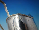 JA English Sterling Silver Cream Pitcher Bright-Cut with Wreath (#5451)