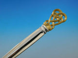 Celtic Weave Gold by Towle Sterling Silver Sugar Spoon 6" Serving Silverware