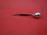 Sterling Silver Cocktail Pick with 3D Ball Finial 3" Vintage Maker Unknown