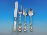 Radiant by Whiting Sterling Silver Flatware Set for 6 Service 36 pieces